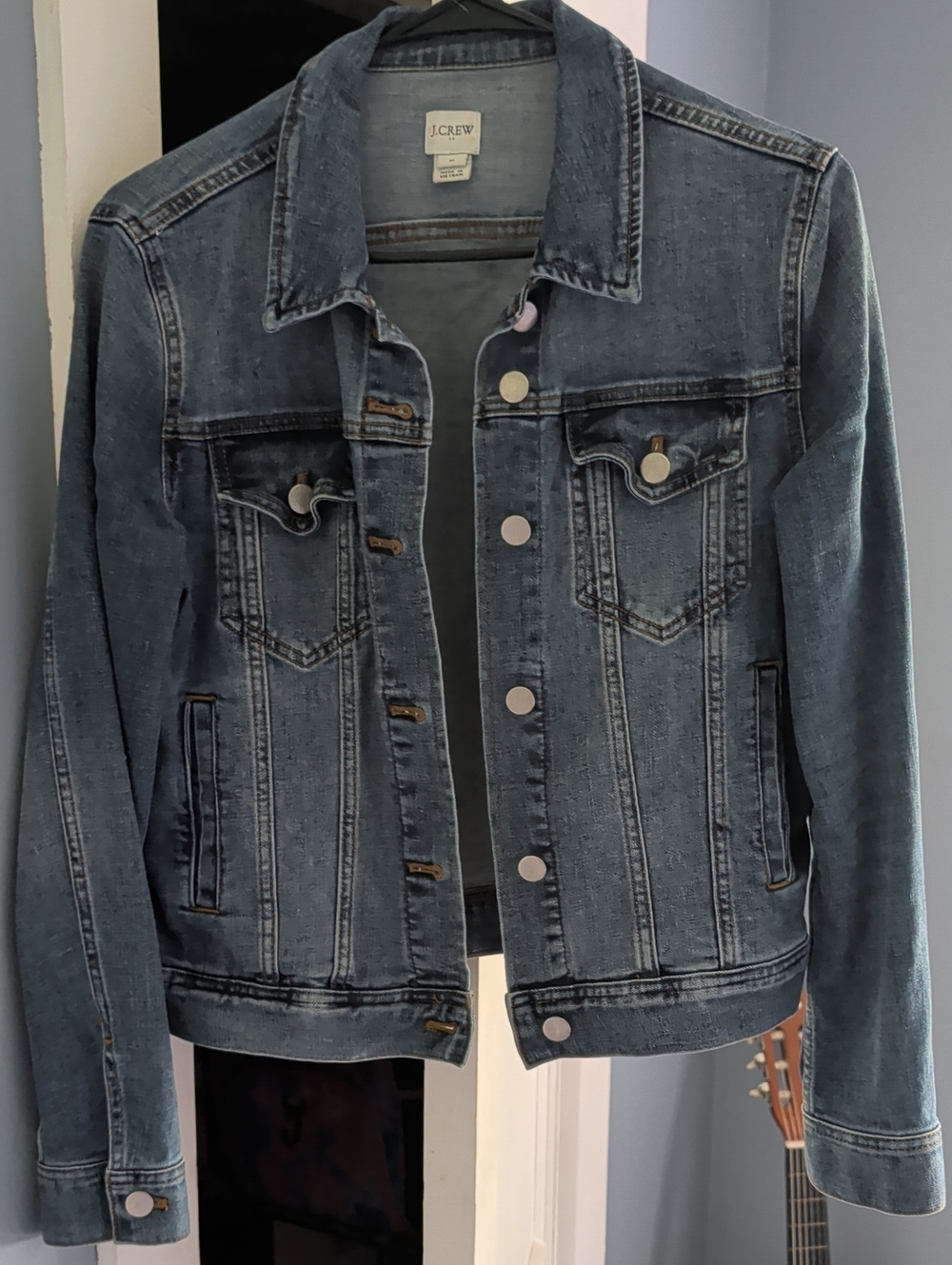 J. Crew Women's Blue Denim Jean Jacket